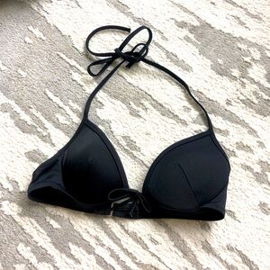 Black Pushup Bikini Top